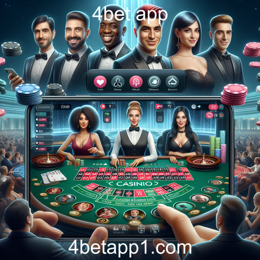 Experiência Imersiva: Explorando os Jogos Ao Vivo no 4bet App